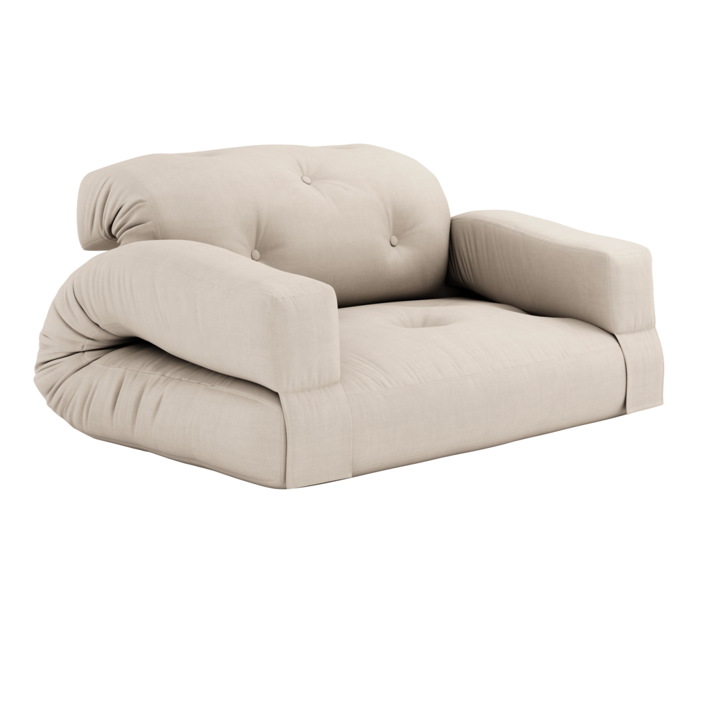 Hippo vuodesohva, kangas Beige.
