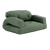 Hippo vuodesohva, kangas Olive Green.