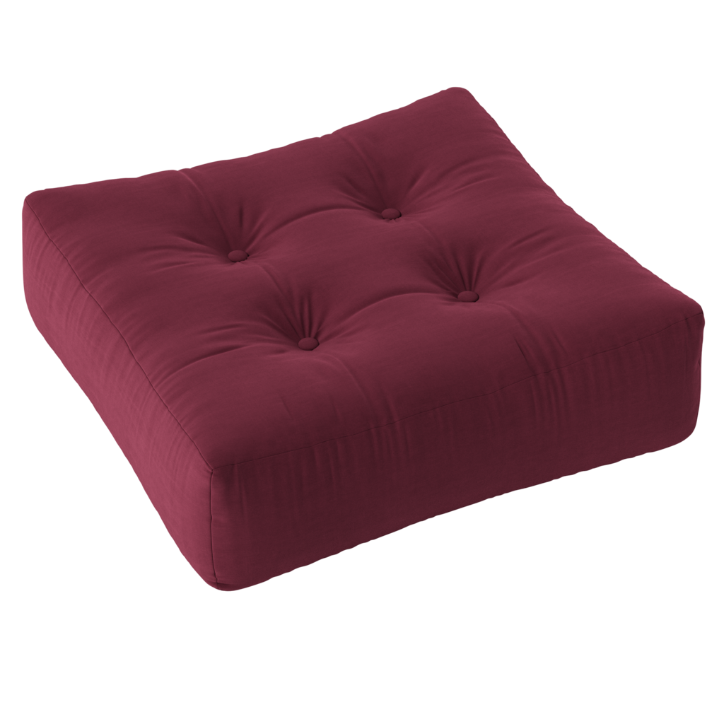 More Pouf, kangas Bordeaux.