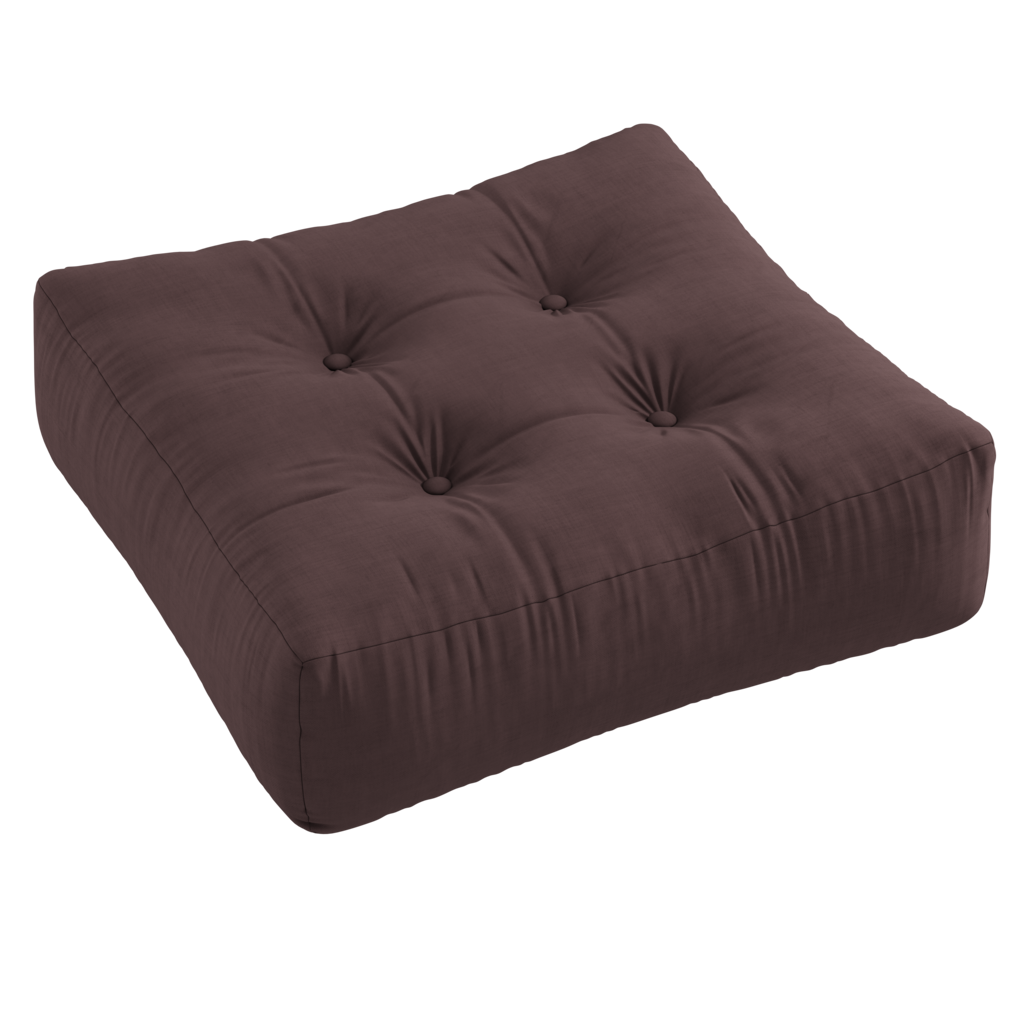 More Pouf, kangas Brown.