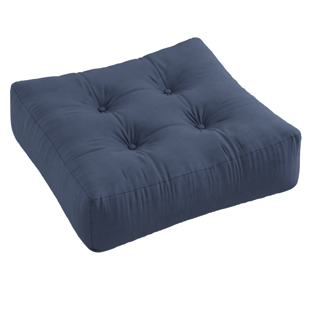 More Pouf, kangas Navy.