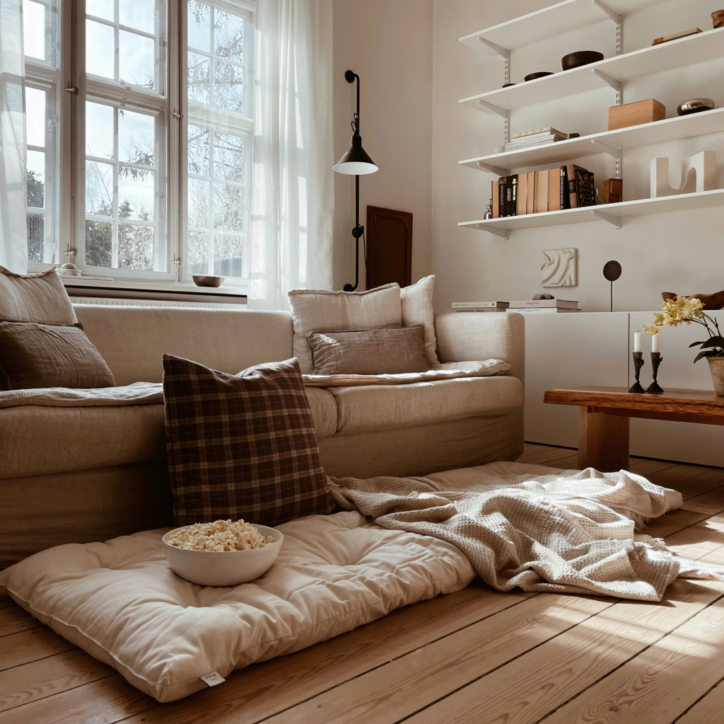 Bed in a bag, kangas Natural.