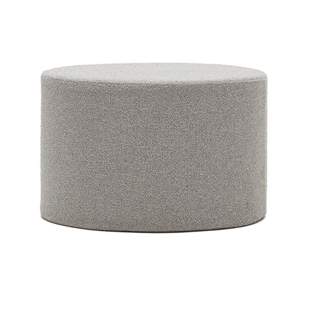 Pauke tuoli/rahi/pöytä ø62x40, kangas Boucle Ash Grey.