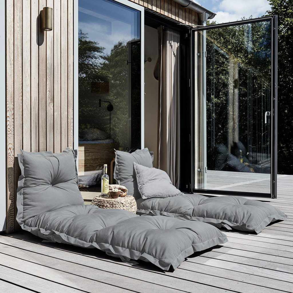 Sit and sleep Out, kangas Dark Grey.