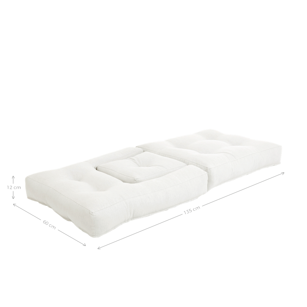 Mini Cube vuodetuolin mitat.