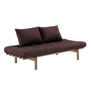 Pace Daybed, runko ruskea, kangas Brown.