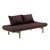 Pace Daybed, runko ruskea, kangas Brown.