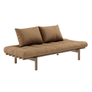 Pace Daybed, runko ruskea, kangas Mocca.