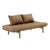 Pace Daybed, runko ruskea, kangas Mocca.