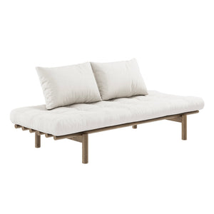 Pace Daybed, runko ruskea, kangas Natural.