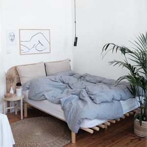 Pace sänkyrunko, väri luonnonvärinen. Vinkki! Pace sänkyrunkoa voi käyttää muidenkin kuin futonpatjojen kanssa.